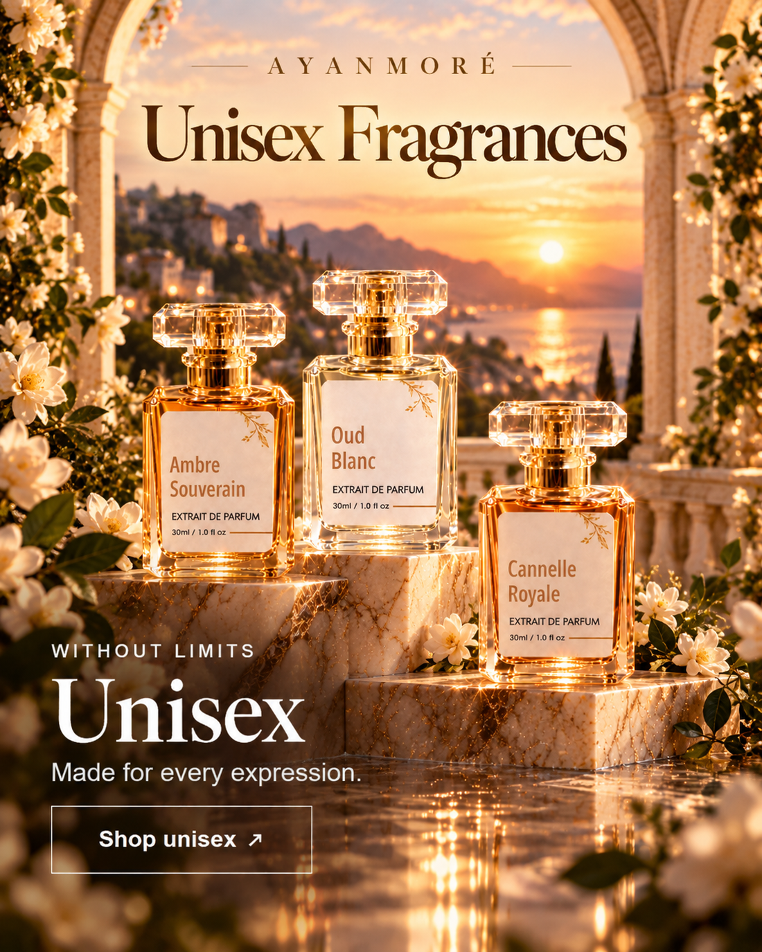Unisex Ayanmoré fragrances