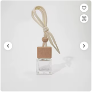 Car Perfume Diffuser Bottle with Wood Cap